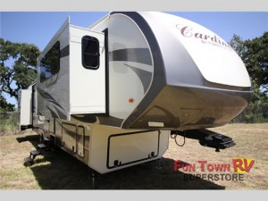 The Forest River Cardinal fifth wheel.