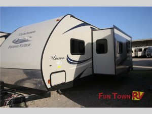 Freedom Express travel trailer.