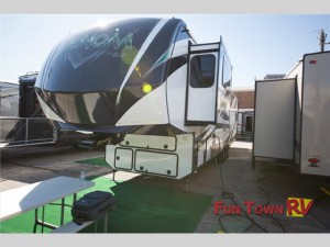The KZ Venom Toy Hauler Fifth Wheel.