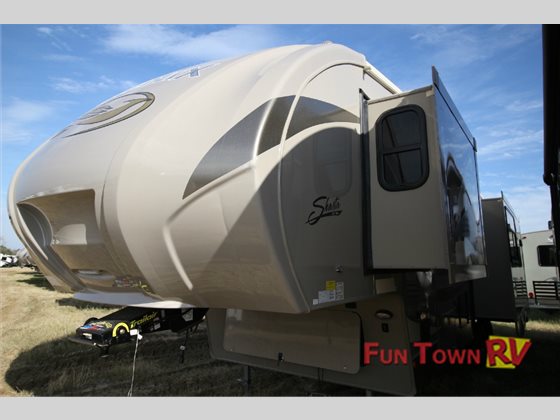The Shasta Phoenix fifth wheel.