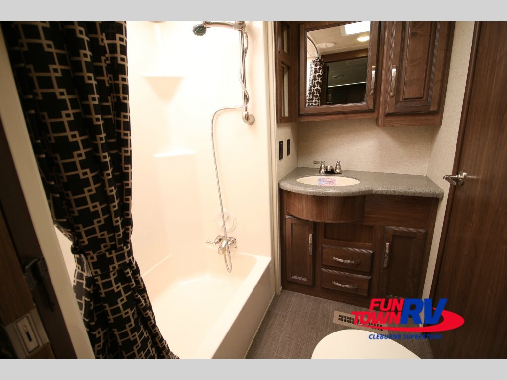 2017 Cruiser Boss Toy Hauler Fifth Wheel Bathroom
