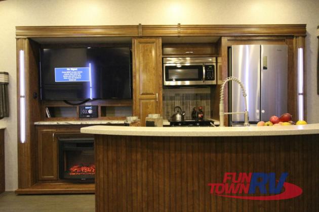 Heartland Sundance Fifth Wheel Kitchen