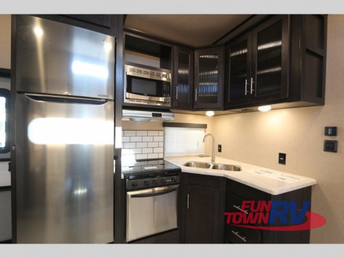 Forest River Nitro Toy Hauler Fifth Wheel Interior