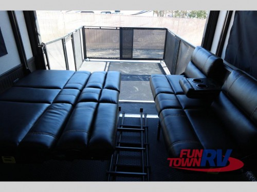 Forest River Nitro Toy Hauler Fifth Wheel Garage