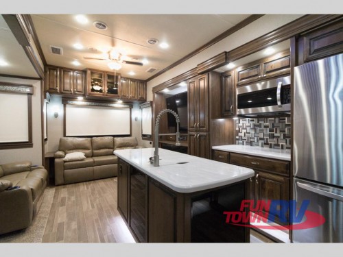 Forest River Riverstone Fifth Wheel Interior