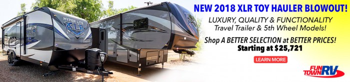 XLR Toy Hauler Blowout